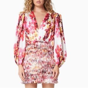 ELLIAT nwt tide fringe dress